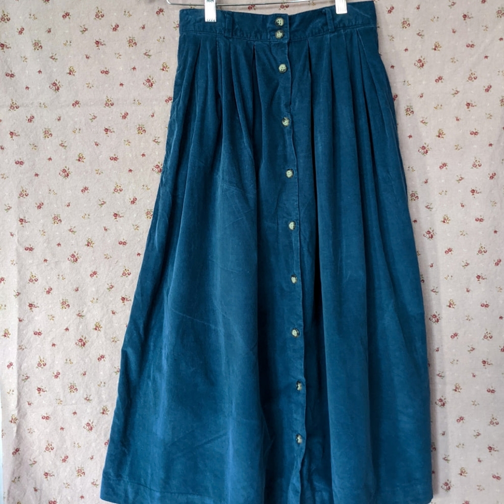 Vintage Eddie Bauer Corduroy Skirt